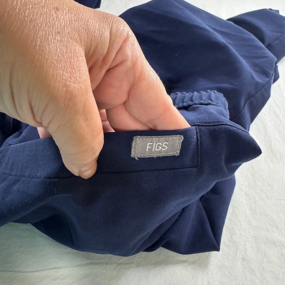 FIGS Men's Size XXL Navy Blue Tansen Technical Collection Jogger Scrub Pants